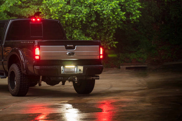 XB LED Tail Lights: Ford Super Duty (99-16 / Red Lens / Set)