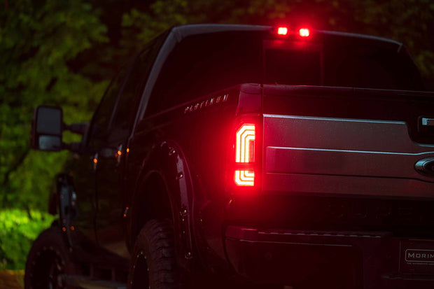 XB LED Tail Lights: Ford Super Duty (99-16 / Smoked Lens / Set)