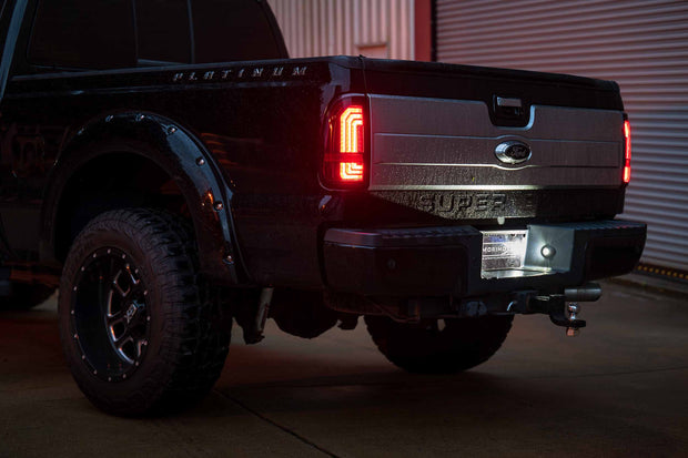 XB LED Tail Lights: Ford Super Duty (99-16 / Smoked Lens / Set)