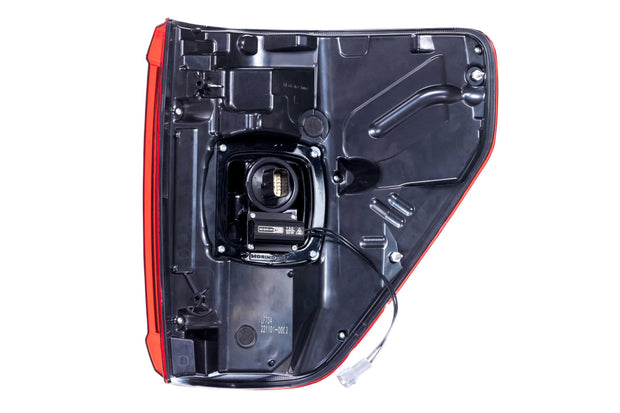 XB LED Tail Lights: Ford F-150 (21-23 / Red Lens / Set)