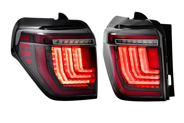 XB LED Tail Lights: Toyota 4Runner (10-24 / Smoked Lens / Set)