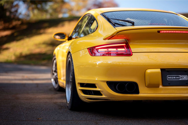 XB LED Tail Lights: Porsche 911 997.1 (05-08 / Red Lens / Set)