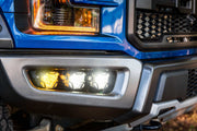 4Banger Fog Lights: 15-20 Ford Raptor (HXB White Wide / Wide / Wide)