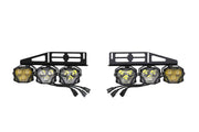 4Banger Fog Lights: 15-20 Ford Raptor (HXB Yellow Wide / Combo / Spot)