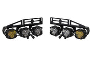4Banger Fog Lights: 15-20 Ford Raptor (NCS White Wide / Combo / Spot)