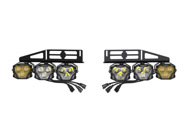 4Banger Fog Lights: 15-20 Ford Raptor (NCS Yellow Wide / Combo / Spot)