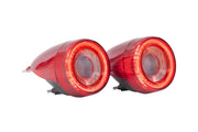 XB LED Tail Lights: Ferrari F430 (05-10 / Red Lens / Set)