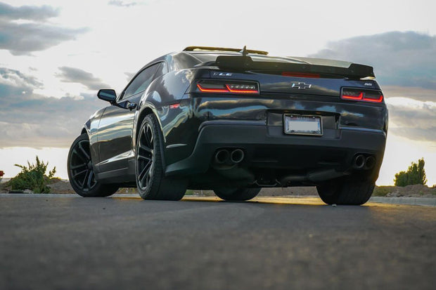 XB LED Tail Lights: Chevrolet Camaro (14-15 / Red Lens / Set)