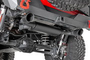 Jeep Dual Outlet Performance Exhaust - Black 18-20 Wrangler JL/JLU Rough Country