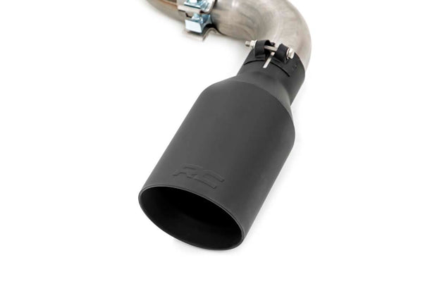 Dual Cat-Back Exhaust System w/Black Tips 09-13 Silverado/Sierra 1500 4.8L/5.3L Rough Country