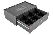 Jeep Metal Storage Box w/Slide Out Lockable Drawer 18-21 Jeep Wrangler JL Rough Country