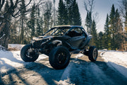 2024-Up Can-Am Maverick R, Black-Coated Steel, Rock Slider Kit MBRP