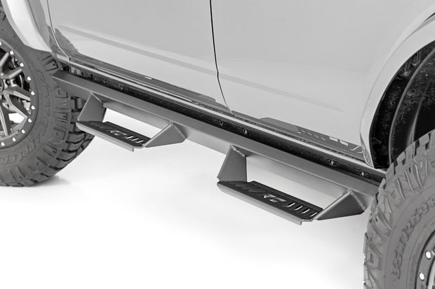 AL2 Drop Steps 4-Door Ford Bronco 4WD (21-23) Rough Country