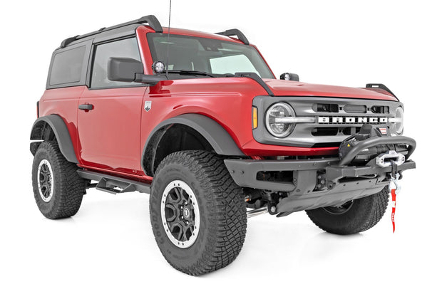 AL2 Drop Steps 2-Door Ford Bronco 4WD (21-23) Rough Country