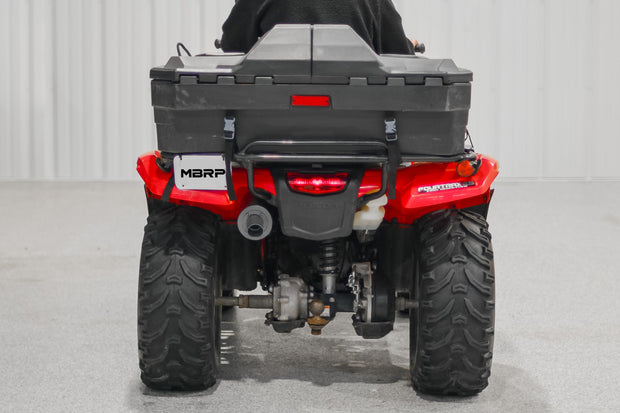 07-13 Honda Forman/ Rancher 420, 14 Honda Rancher AT420 12-13 Honda Forman/ Rancher 500 1.75 Inch Single Slip-On System with Sport Muffler Sport Series MBRP