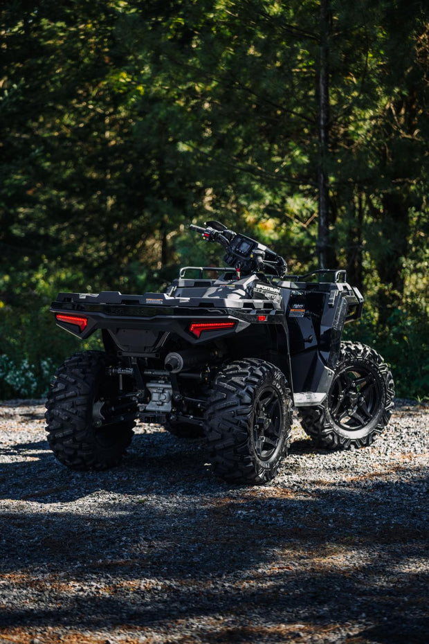Slip-On Combination W/Sport Muffler For 01-Up Polaris Sportsman MBRP