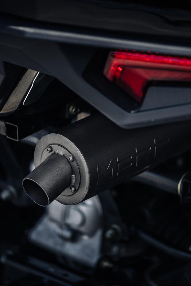 Slip-On Combination W/Sport Muffler For 01-Up Polaris Sportsman MBRP