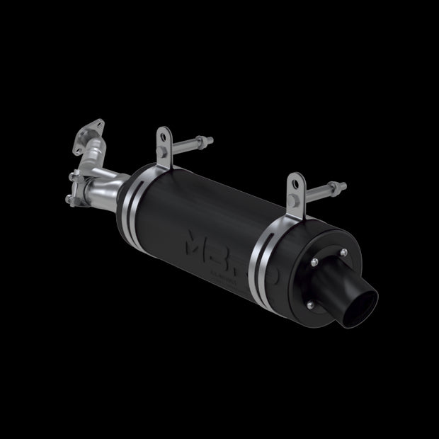 Slip-On System W/Performance Muffler For 06-13 Kawasaki KVF 650i Brute Force 05-11 Kawasaki KVF 750i Brute Force MBRP
