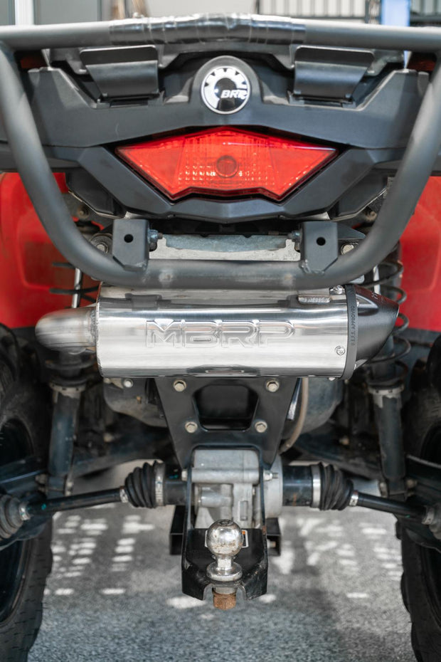5 inch ATV performance Muffler Single Slip-on 15-Up CAN-AM Outlander Performance Series MBRP