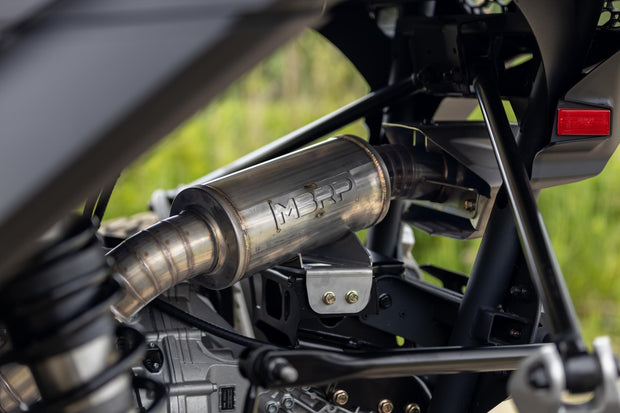 2024-Up Can-Am Maverick R Performance Series 3 Inch Single Slip-on Turbo Back Exhaust System MBRP