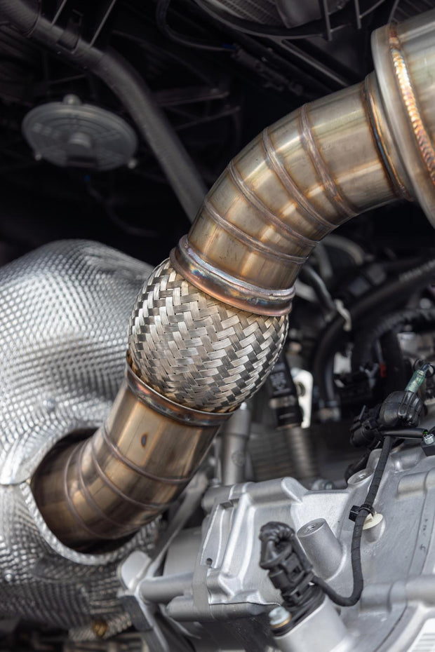 2024-Up Can-Am Maverick R Performance Series 3 Inch Single Slip-on Turbo Back Exhaust System MBRP