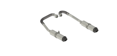 Complete Dual System Headers Back For 11-14 Polaris RZR 900 All Models MBRP