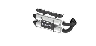 Stacked Dual Slip On Exhaust Pipe Performance Series For 15-17 Polaris RZR XP 1000 MBRP