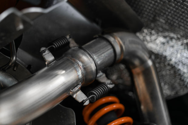 5 inch ATV Performance Muffler Single Slip-On 17-23 Polaris Sportsman Performance Series MBRP