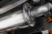5 inch ATV Performance Muffler Single Slip-On 17-23 Polaris Sportsman Performance Series MBRP
