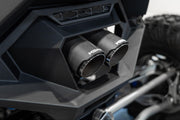 2022-Up Polaris RZR PRO R T304 Single Slip-on Dual Outlet Performance Series Exhaust with Carbon Fiber Tips MBRP
