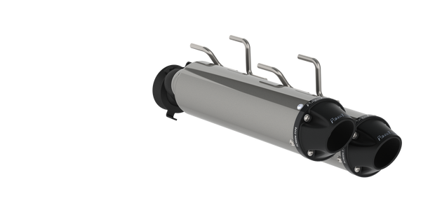 Stacked Dual Slip On Exhaust Pipe Performance Series For 15-19 Arctic Cat WildCat X Models MBRP
