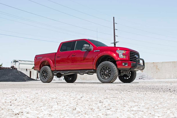 Ford 04-Up V8 F-150 Bull Bar Black Rough Country