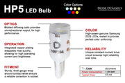 194 LED Bulb HP5 LED Warm White Single Diode Dynamics