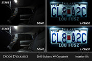 Interior LED Kit for 2013-2016 Subaru XV Crosstrek, Cool White Stage 2 Diode Dynamics
