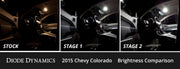 Interior LED Kit for 2015-2022 Chevrolet Colorado, Cool White Stage 1 Diode Dynamics