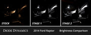 Interior LED Kit for 2010-2014 Ford F-150 Raptor, Cool White Stage 2 Diode Dynamics