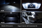 Interior LED Kit for 2007-2014 Chevrolet Suburban, Cool White Stage 1 Diode Dynamics