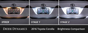 Interior LED Kit for 2014-2022 Toyota Corolla, Cool White Stage 2 Diode Dynamics