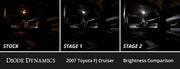 Interior LED Kit for 2007-2014 Toyota FJ Cruiser, Cool White Stage 1 Diode Dynamics