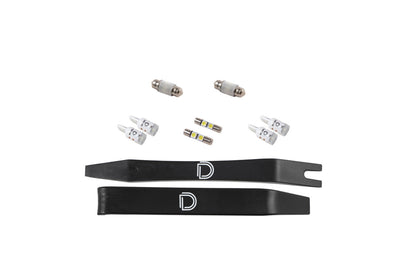 Interior LED Kit for 2007-2014 Toyota FJ Cruiser, Cool White Stage 2 Diode Dynamics
