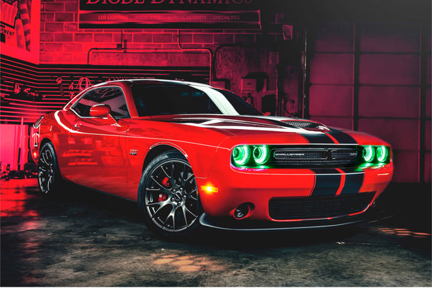RGBW DRL LED Boards for 2015-2021 Dodge Challenger 