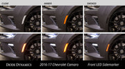 LED Sidemarkers for 2016-2021 Chevrolet Camaro, Amber/Red (set)