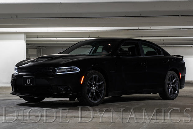 LED Sidemarkers for 2015-2021 Dodge Charger, Clear (set)