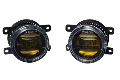 Elite Series Fog Lamps for 2013-2016 Honda CR-Z Pair Yellow 3000K Diode Dynamics