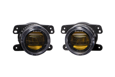 Elite Series Fog Lamps for 2009-2017 Dodge Journey Pair Yellow 3000K Diode Dynamics