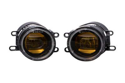 Elite Series Fog Lamps for 2007-2008 Toyota Solara Pair Yellow 3000K Diode Dynamics