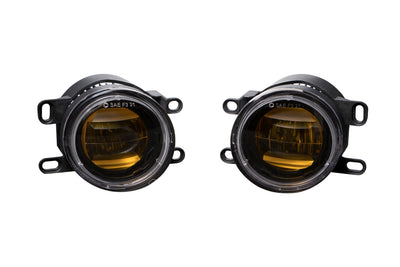 Elite Series Fog Lamps for 2010-2016 Toyota Sienna Pair Yellow 3000K Diode Dynamics