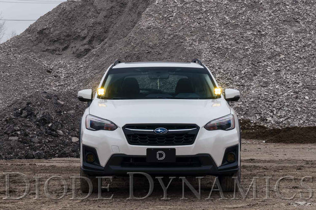 Stage Series 2in LED Ditch Light Kit for 2018-2021 Subaru Crosstrek, Sport White Combo