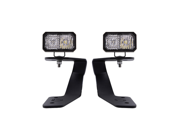 Stage Series 2in LED Ditch Light Kit for 2018-2021 Subaru Crosstrek, Sport White Combo