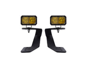 Stage Series 2in LED Ditch Light Kit for 2018-2021 Subaru Crosstrek, Pro Yellow Combo